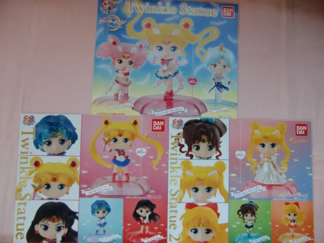 BANDAI Sailor Moon Twinkle Statue   all 9 species from  Japan  NEW