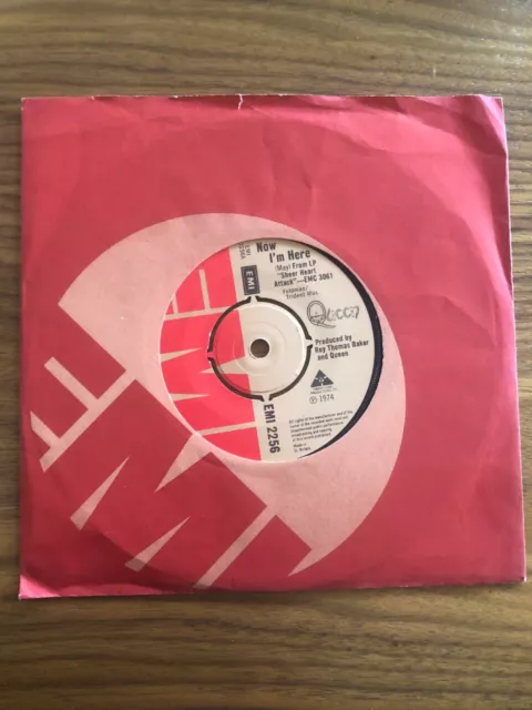 Queen - Now I'm Here   Original  Vinyl 7" Single