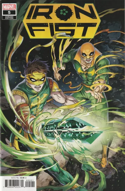 Iron Fist # 5 Variant Cover NM Marvel 2022 [J8]