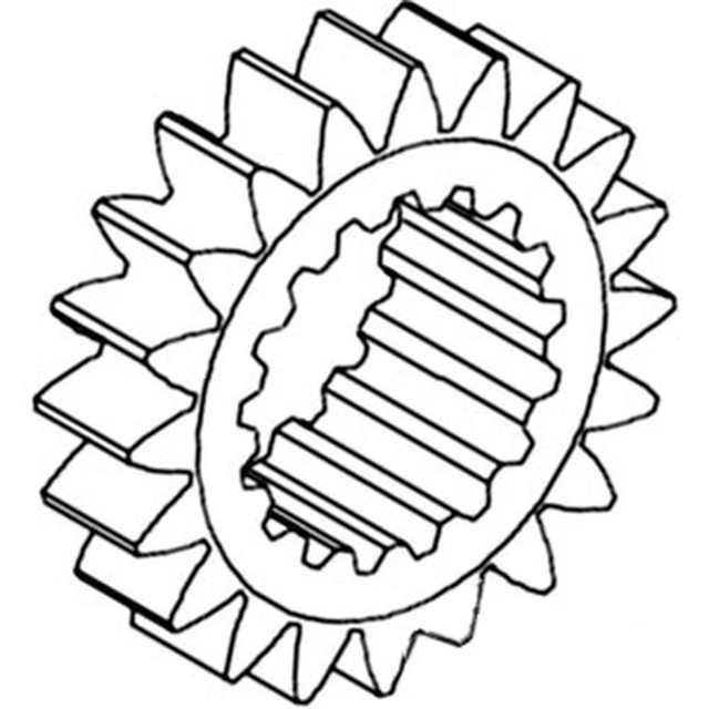 1687430M1 12-Speed Pinion Gear Fits Massey Ferguson 360 375 290UK
