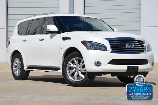 2014 Qx80 Top Loaded Nav Rear Dvd Roof Nav Clean