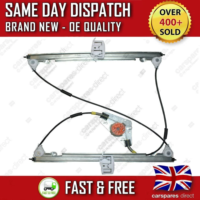 FORD FIESTA MK6 Window Regulator 3 Door Front Left Passenger 2001>2008