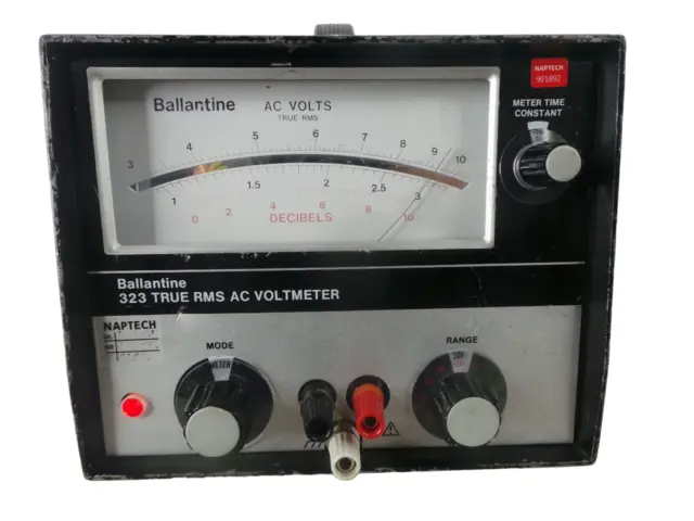 Ballantine 323 True RMS AC Voltmeter - Free Shipping