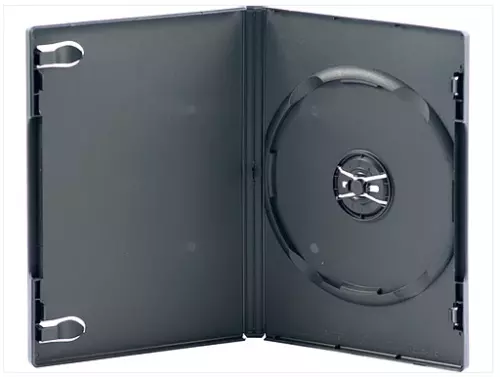 (25pcs) x PREMIUM Single Black 14mm Thick CD / DVD Cases Cover Box- Hold 1 Disc