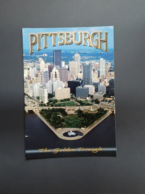 Postcard Pittsburgh Pa The Golden Triangle Vintage