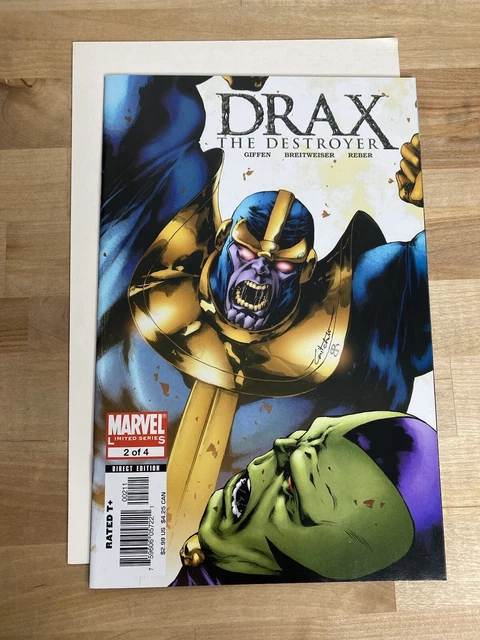 Drax The Destroyer #2 2005 NM Thanos Power Skrulls Lunatik Blood Brothers Marvel