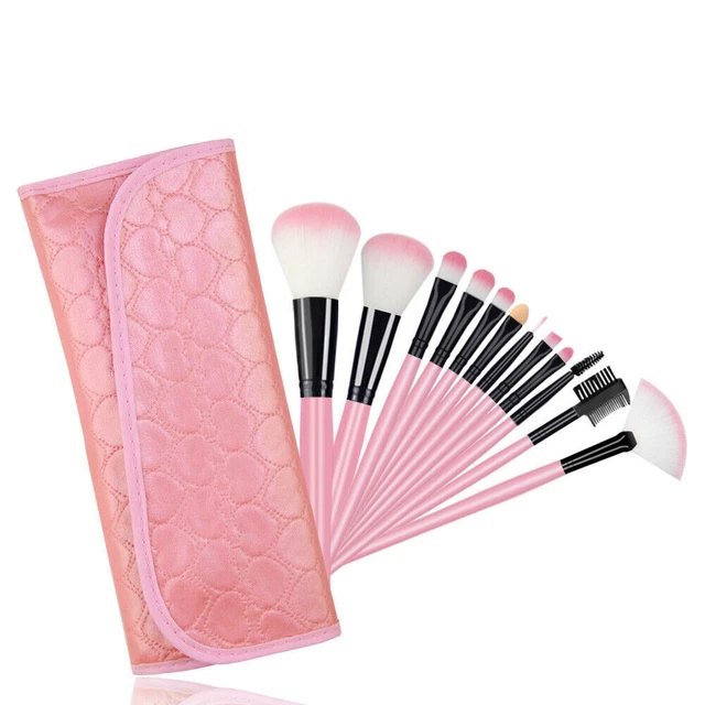 12pcs Makeup Brushes Set Powder Blush Eyeshadow Foundation Eye Make up Brush