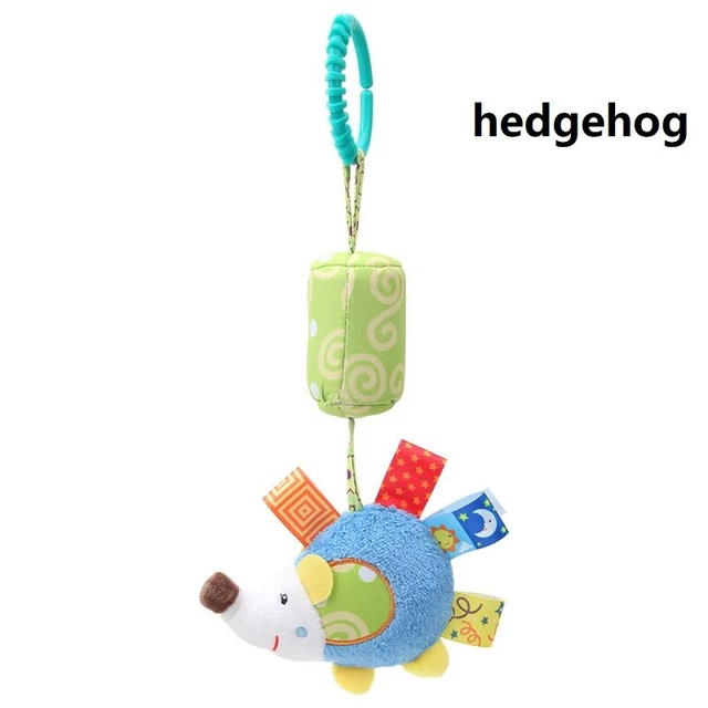 Teether Hanging Bell Toy Sensory Toys Car Seat Toys 0-12 Months For Baby
