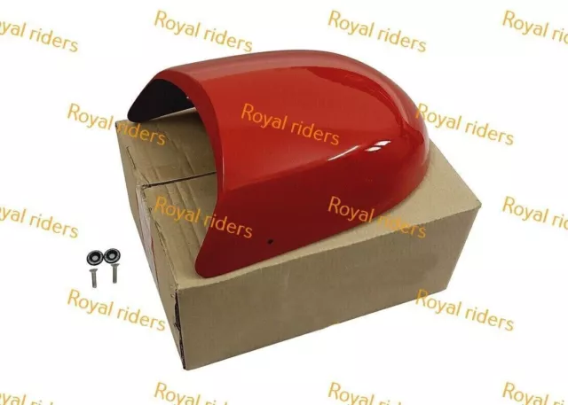 Fit For Royal Enfield GT & Interceptor 650 Touring Dual Seat Red Cowl 2018-2023