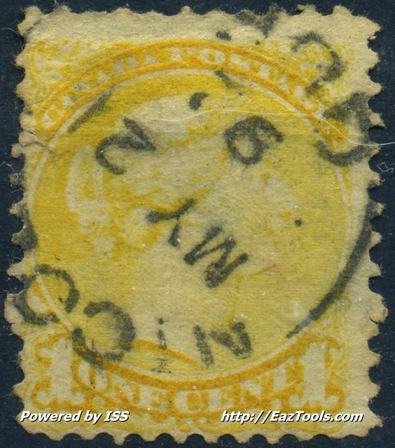 Canada Victoria N° 19 Avec Obliteration A Voir