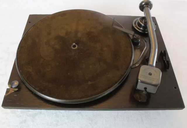 His Masters Voice HMV 1930s Electric Gramophone Record Player Turntable FREEPOST