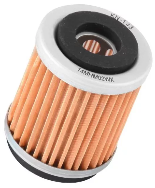 K&N Filters Ölfilter KN-143 Filtereinsatz 38mm für YAMAHA XT TT TW XC SR 125 10F