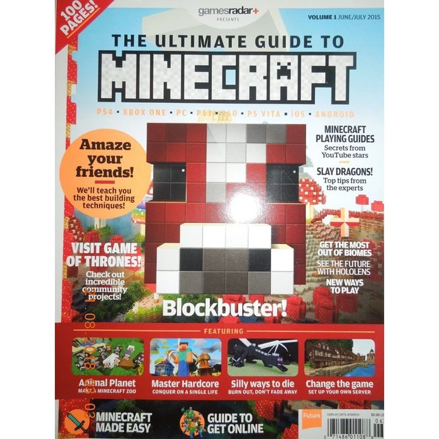 MINECRAFT ULTIMATE GUIDE MASTER HARDCORE minecraft made easy 100 PGS(04)