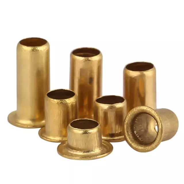 Rivetti foro passanti in rame Vias M4 M5 M6 rivetti fori passanti