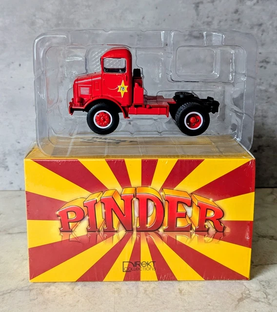Miniature Cirque Pinder – Camion Marmon 1:43 Par Direkt Collections