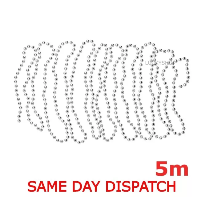 Ikea 5 Meter Weihnachten Metallic Perlenkette Girlande Baum hängende Dekoration Party