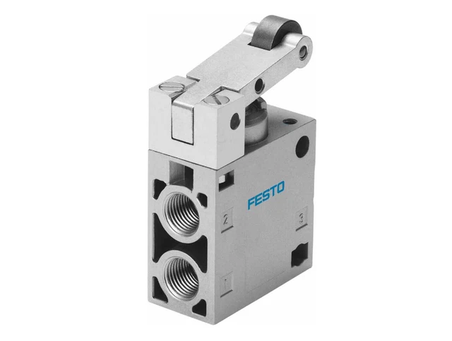 FESTO R-3-1/4-B 8985 Roller Lever Valve New