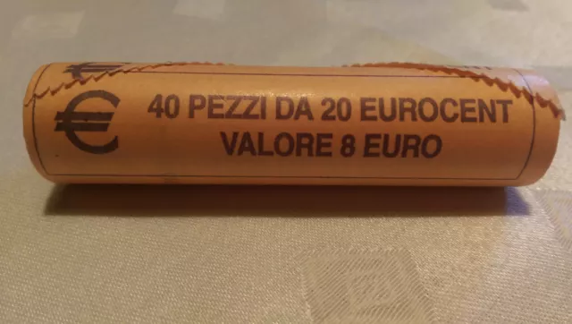 Italien 20 Cent Original-Rolle 2003 - Sichtrolle - sehr rar