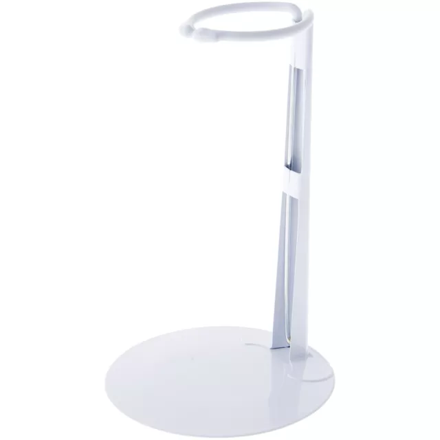 Bard's White Adjustable Doll Stand, fits 12 to 18 inch Dolls