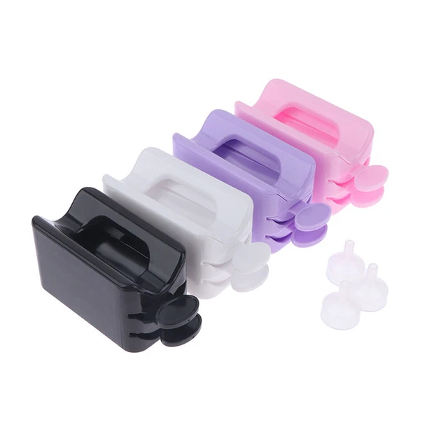 Dipping Powders Recycling Tray Nail Glitter Storage Box Manicure Organizer EI