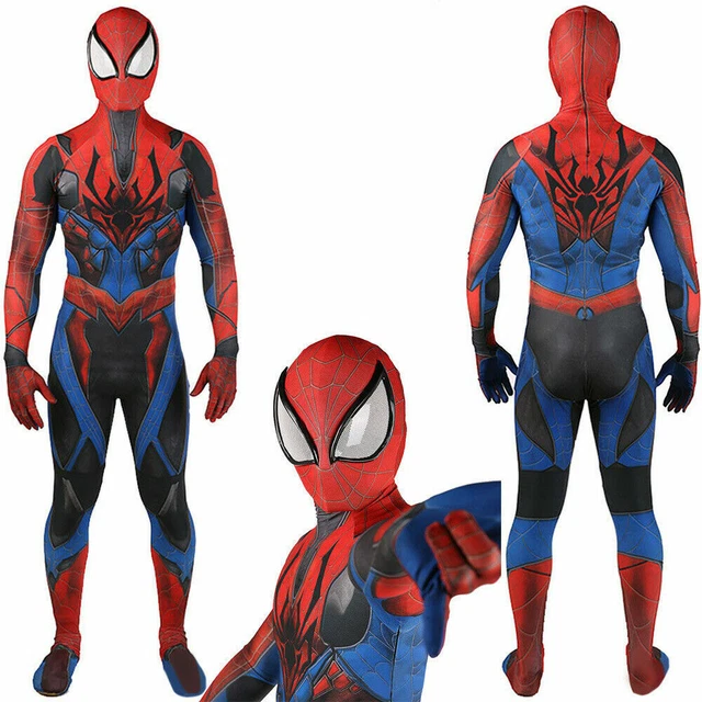THE KAI SPIDER MAN Jumpsuit Spiderman Cosplay Costume Bodysuit