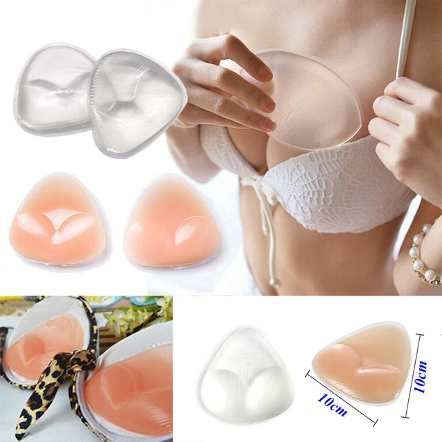 SILICONE GEL BRA Breast Enhancers Push Up Pads Chicken Fillets