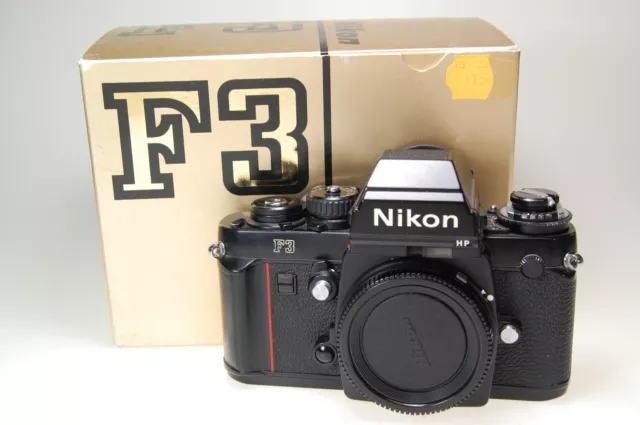 Nikon F3 HP Body  #1715893  -OVP-