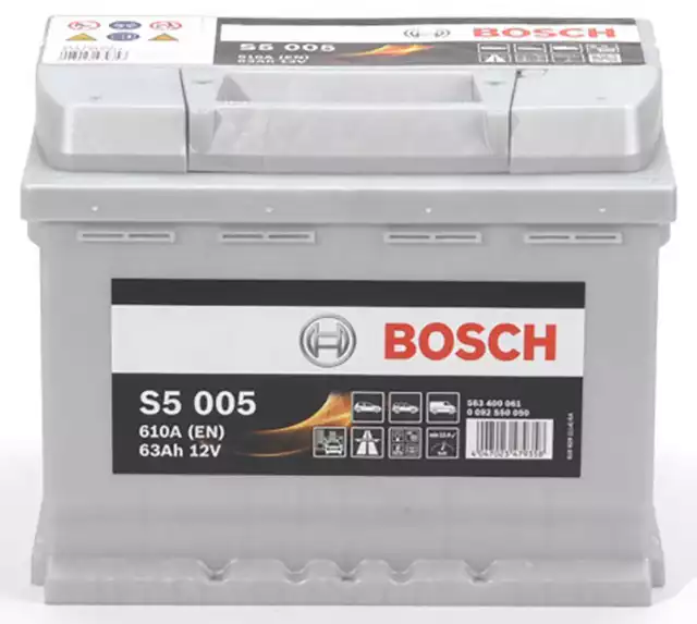 Bosch S5 006 Autobatterie 12V 63Ah 610A