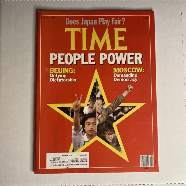 Time Magazine, June 5, 1989, "People Power".  