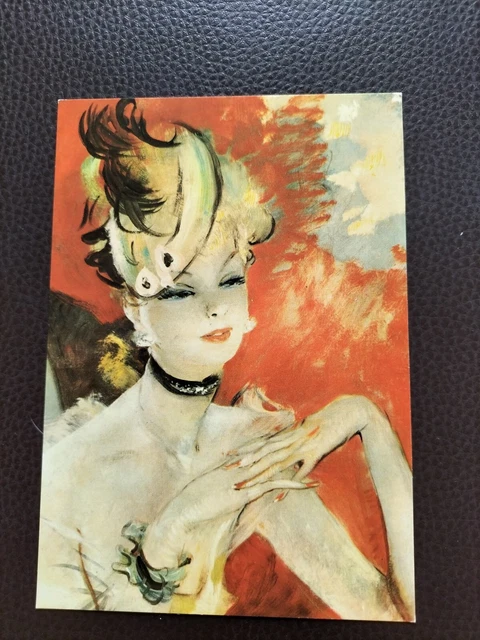 Lot De 3 Cartes Postales Anciennes Art Nouveau - Illustrations De Femmes