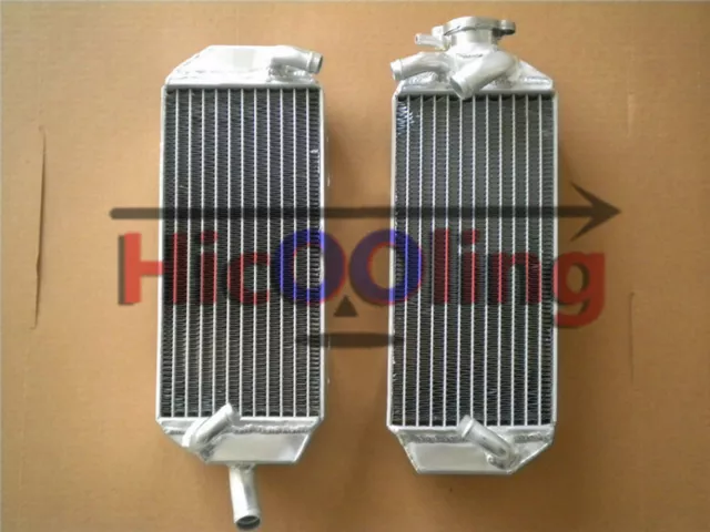 QLD Aluminum Radiator RM250 1996-2000 for SUZUKI  RM 250 1997 1998 1999 L&R