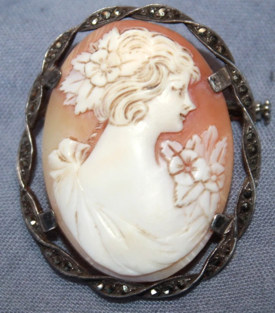 GRANDE BROCHE ANCIENNE Indochine  Dragon  - Argent Massif EUR 65,00