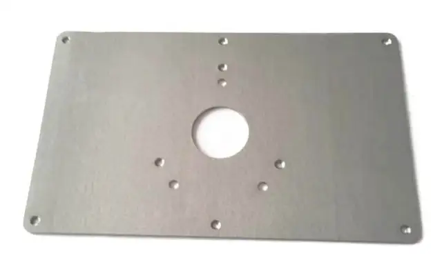 Oberfräsenlift mit Stahl Platte für Bosch POF 1400 ACE 1200 AE Oberfräse 2