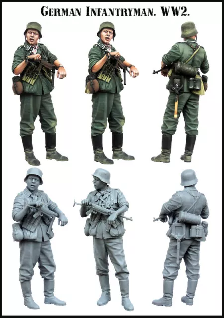 Evolution Miniatures 35141, German Infantryman WW2 , SCALE 1:35