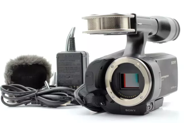 ALL Works [N MINT+++] Sony NEX-VG20 HD Handycam Video Camcorder a E Mount JAPAN 2