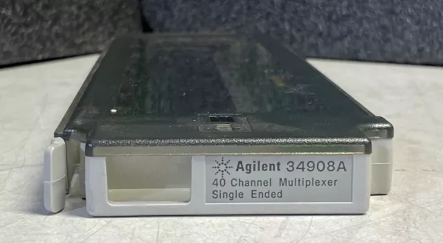 Keysight / Agilent 34908A 40 Channel Multiplexer Single Ended