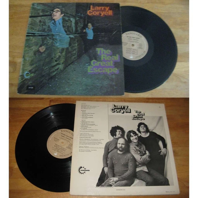 LARRY CORYELL - The Real Great Escape LP ORG French Press Psych Prog 73