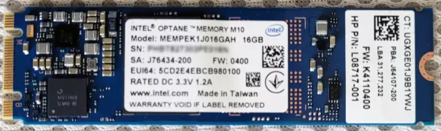 Intel Optane Memory M10 16GB SATA M.2 SSD Solid State Drive USA