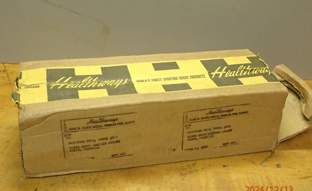 1 paire de plaques de poids standard vintage Healthways 1,25 lb plaques