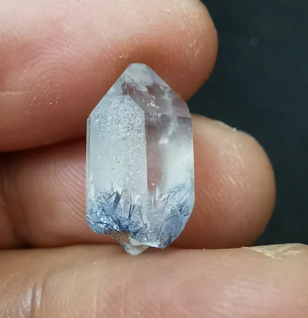 6.5ct Pretty Natural Beautiful Blue Dumortierite Quartz Crystal Specimen