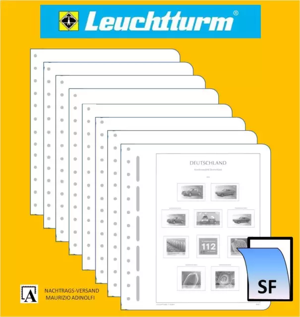 NEU Leuchtturm Nachtrag SF 2015 Deutschland Bund BRD SF mit Taschen 23A