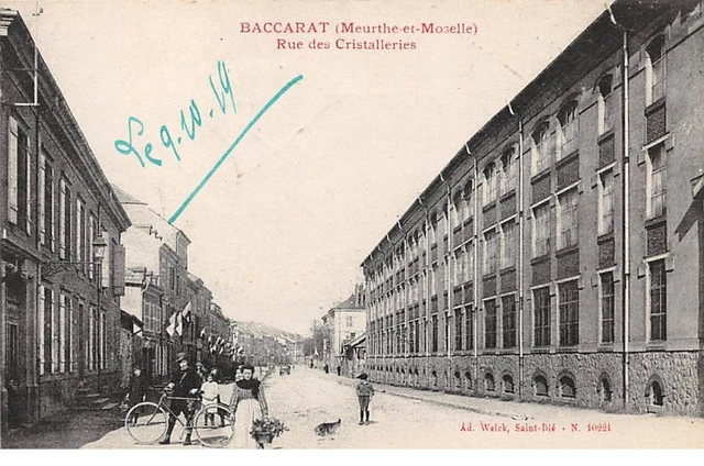 54 - n°74278 - BACCARAT - Rue des Cristalleries
