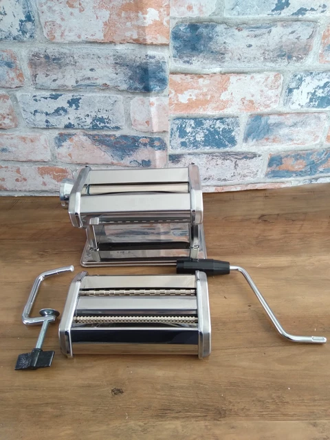 Fabricante de pasta acero inoxidable resistente principalmente profesional - 9 ajustes de grosor - NUEVO