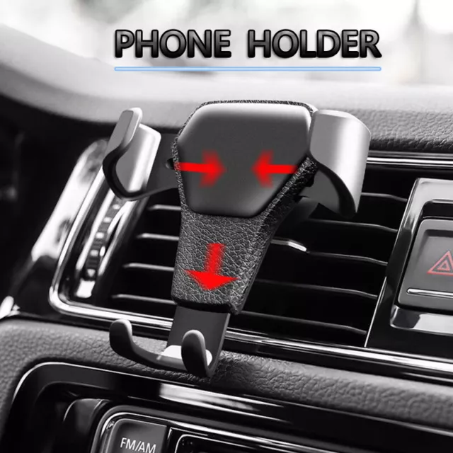 In Car Phone Holder Fit Car Air Vent Universal Mount Cradle Gravity prevent Fall