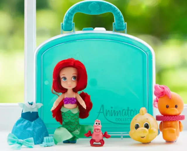 Disney Store Ariel Mini Doll Playset, Disney Animators' Collection