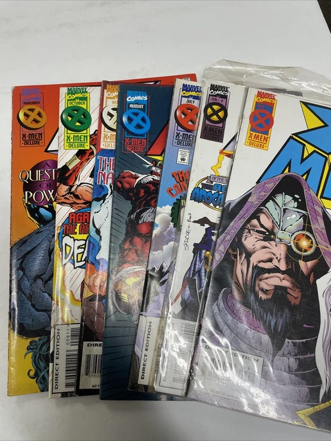 X-man 3,4,5,6,7,8,9 vol. 1 1995 Marvel Comics
