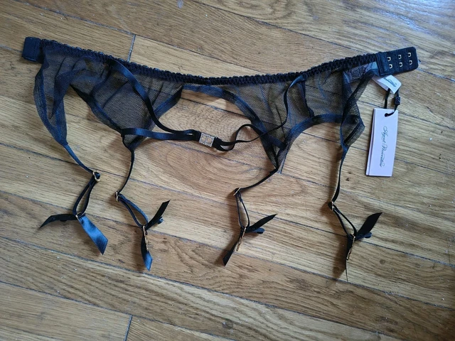 Porte-jarretelles RAVAGE Modèle EVIDENCE - Couleur Prune, Taille 4 (L), Neuf Avec étiquettes