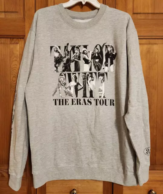 OFFICIAL TAYLOR SWIFT The Eras Tour Crewneck Sweatshirt! Size XL