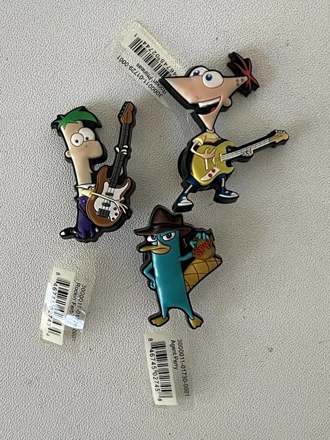 Phineas Ferb  Agent Perry Authentic Jibbitz Shoe Charm Fit Crocs Holes