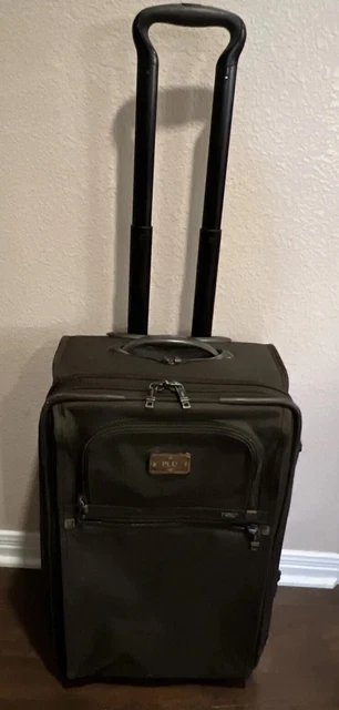 TUMI ALPHA 22" Brown Wheeled Carry-on Suitcase  22922DH